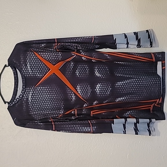 Grayson X Factor Mens Long Sleeve Graphic Compression Tee Shirt 3D Print Size XL - Picture 2 of 16